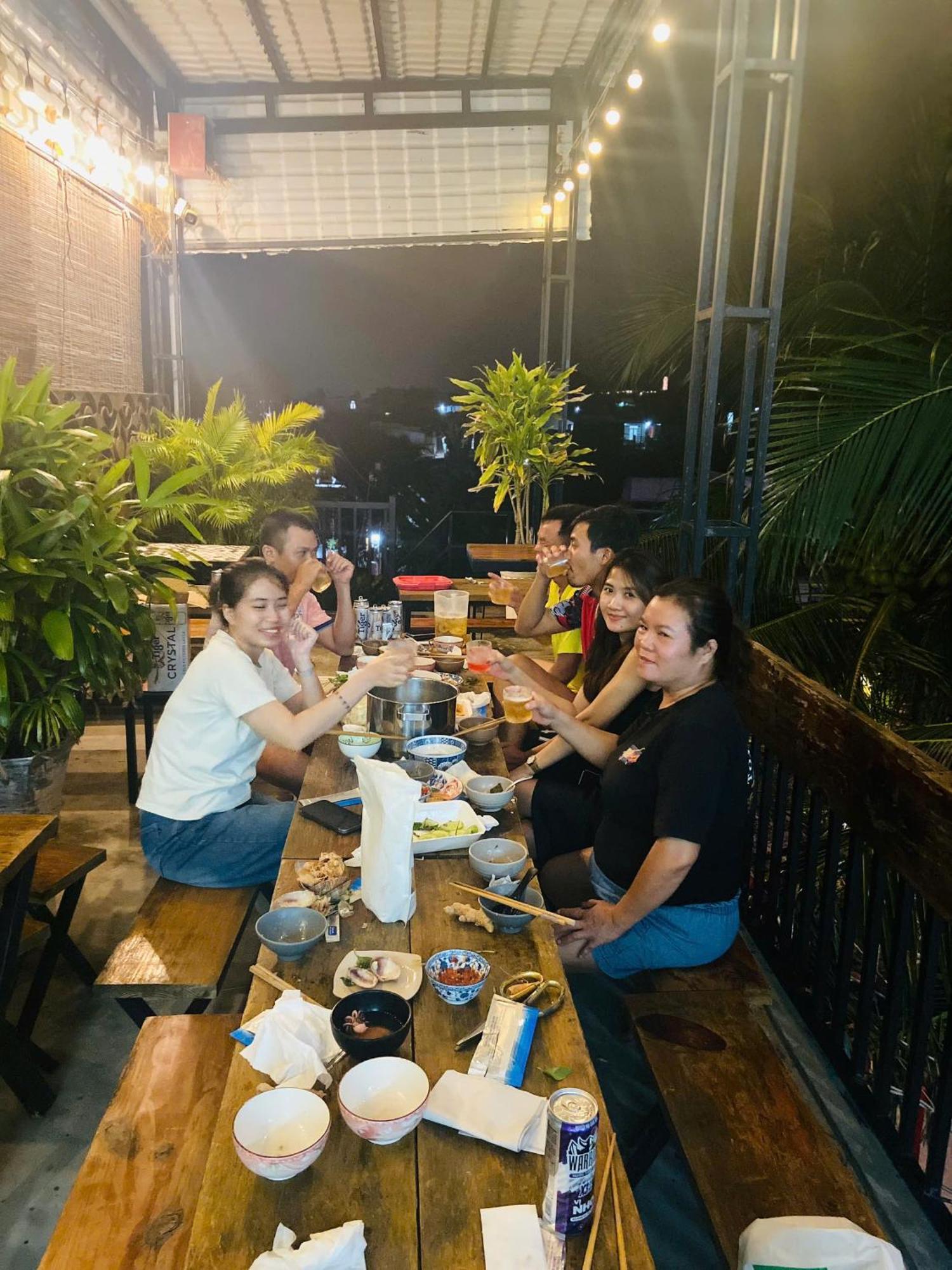 Gio Homestay And Coffee Ap Khanh Phuoc Buitenkant foto