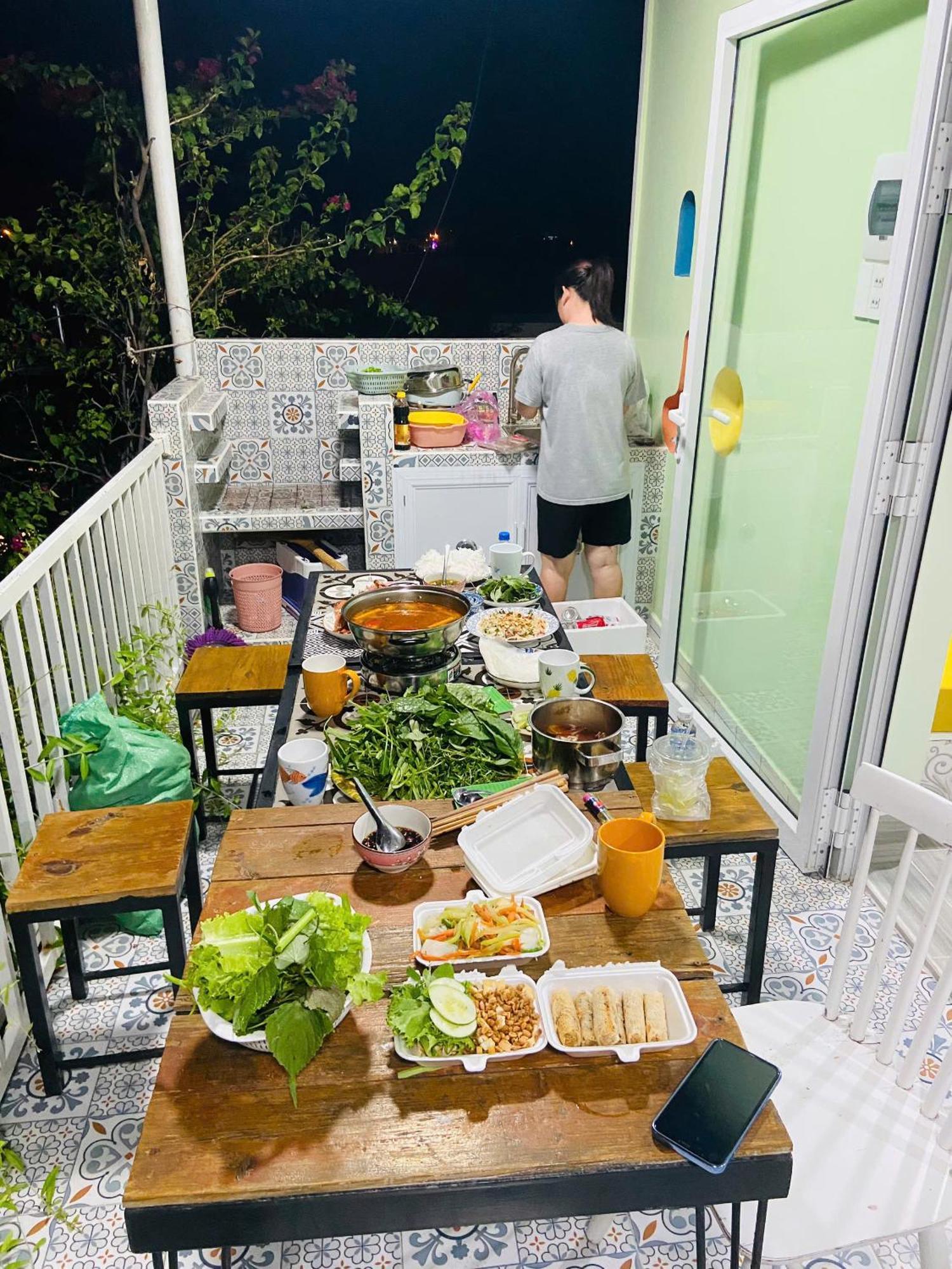 Gio Homestay And Coffee Ap Khanh Phuoc Buitenkant foto